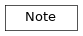 Inheritance diagram of Note